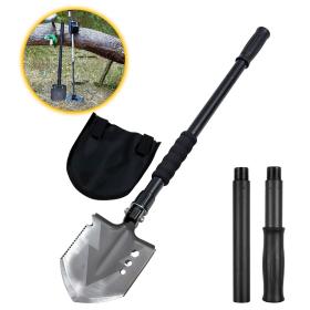 Pelle Pliante ‎Acier à haute teneur en carbone avec 3 Combinaisons de Longueur – مجرفة متعددة الإستعمالات