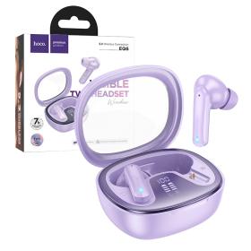 Écouteurs sans fil Bluetooth 5.3 HOCO EQ6 Purple – سماعات لاسلكية أصلية