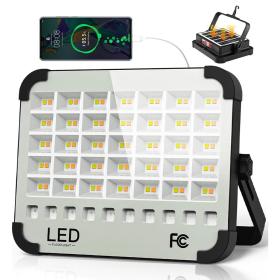 Lampe Solaire Rechargeable LED 300 W Portable et Magnétique 26000LM – مصباح محمول قابل للشحن بالطاقة الشمسية