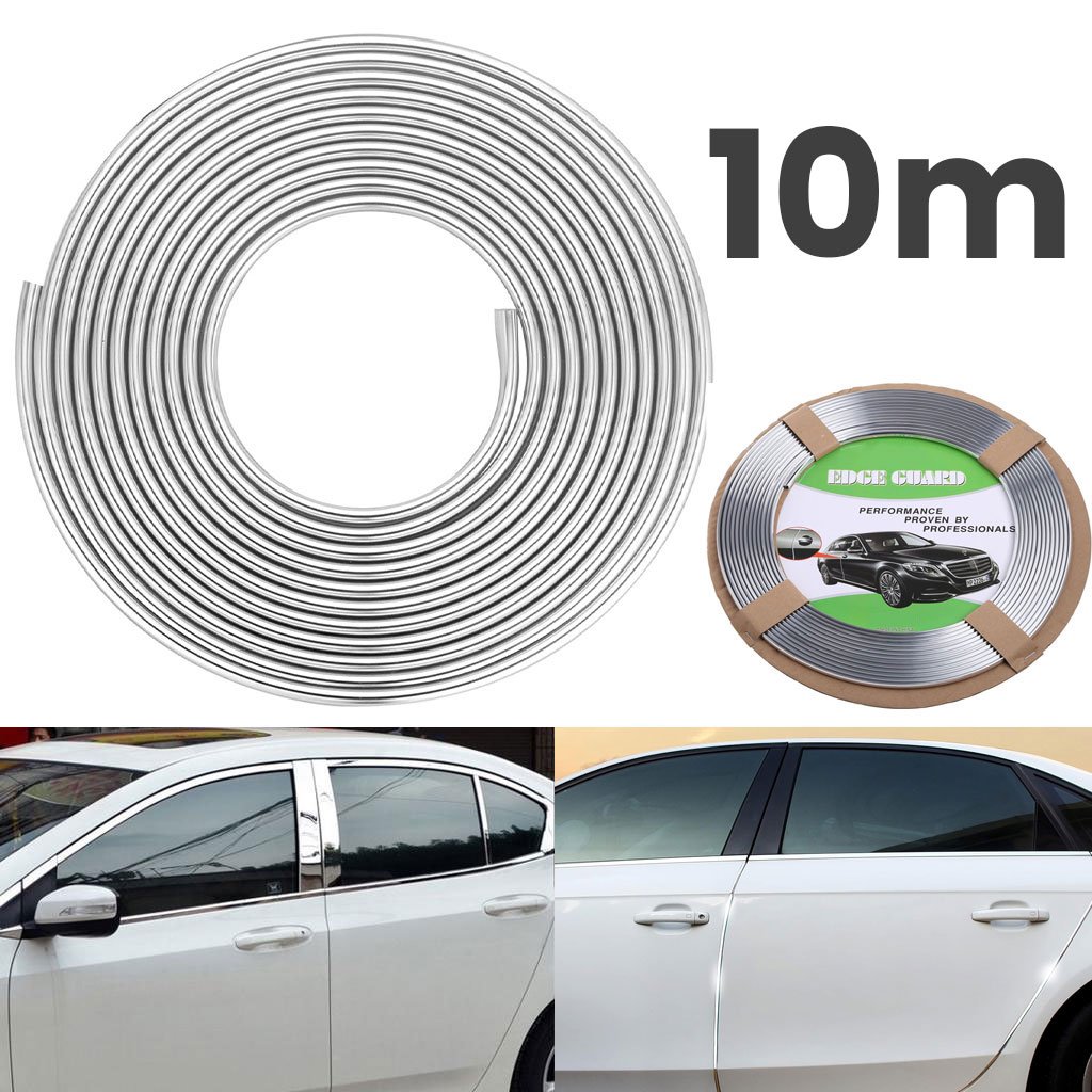 15-Tape-Alu-cnc.jpg Bande de protection universelle en pour portières de voiture chromées 10m – شريط واقي لباب السيارة - الصورة 1