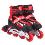 ⁦les rouleurs Alignées Confortables pour Enfants avec des roues RGB pointure de 35-38 / 38-42 / 30-32⁩ - الصورة ⁦2⁩