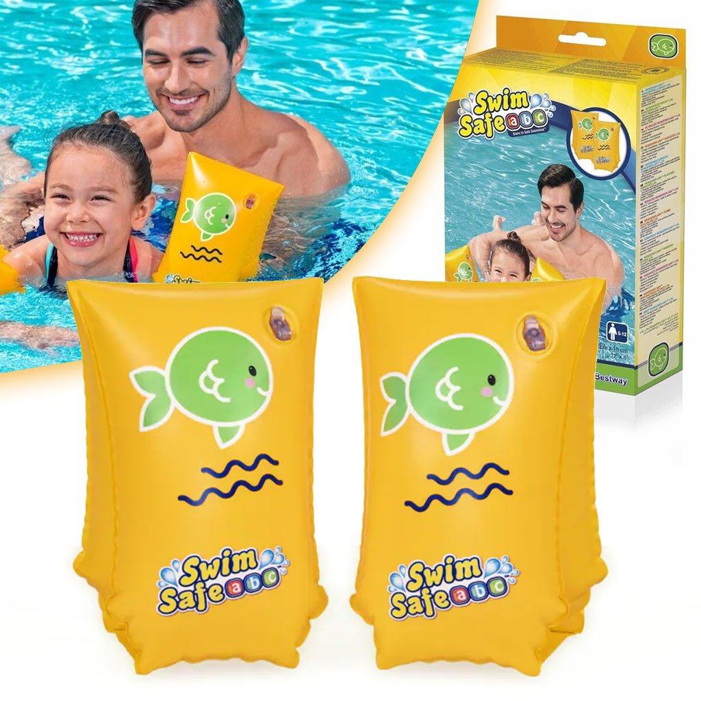 1782037209146_jifxisdi_1 Brassards Gonflables Bestway 32110 Swim Safe WonderSplash - أكمام السباحة المنفوخة للأطفال من بيستواي - الصورة 1
