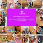 ⁦Ensemble de Pendentifs Assorties pour Création de Bijoux DIY - علبة الخرز المتنوعة والشاملة لصناعة الإكسسوارات والأساور يدويًا⁩ - الصورة ⁦2⁩