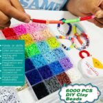 ⁦Ensemble de Pendentifs Assorties pour Création de Bijoux DIY - علبة الخرز المتنوعة والشاملة لصناعة الإكسسوارات والأساور يدويًا⁩ - الصورة ⁦5⁩