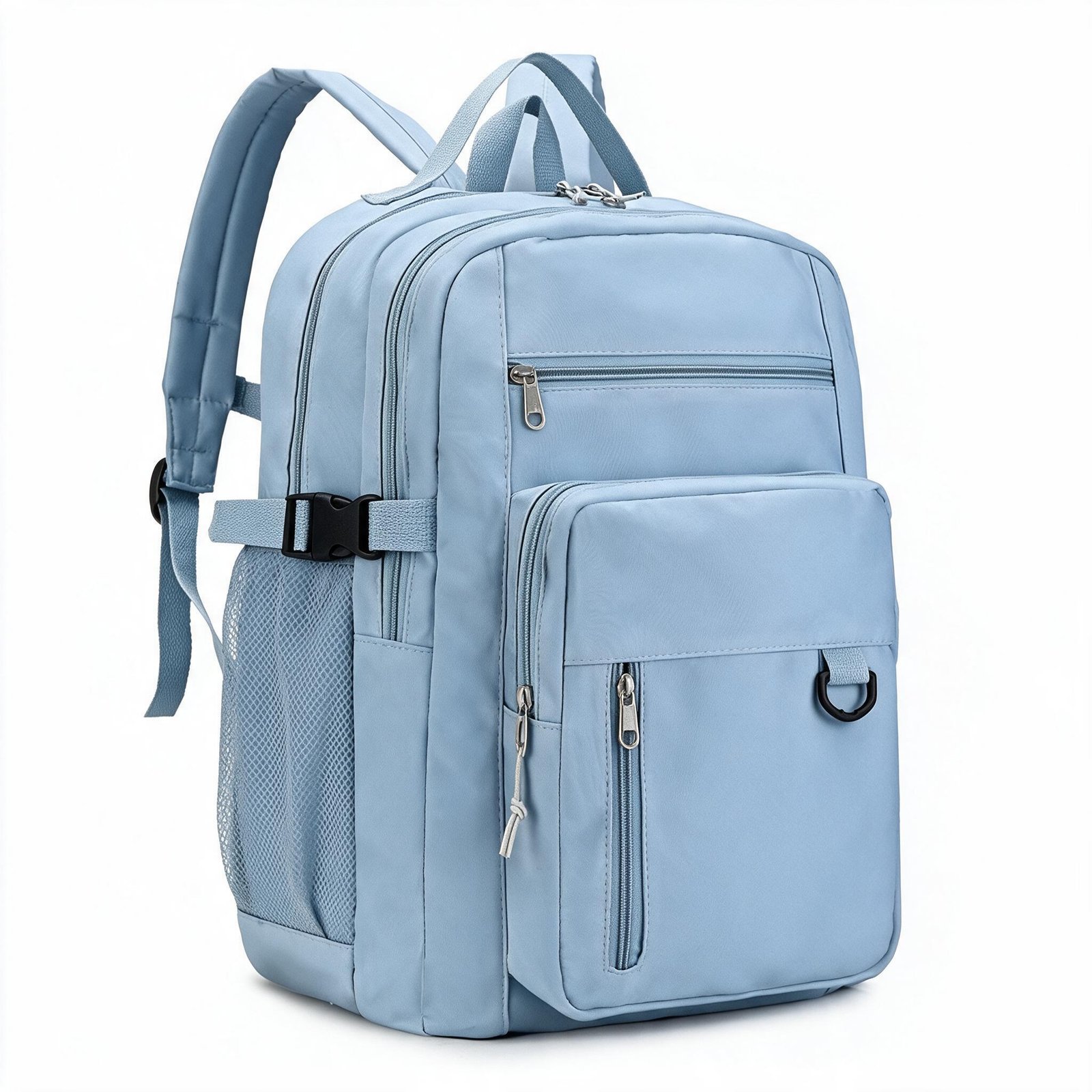 1785587436591_1z9rujri_4 Sacs à dos Scolaire Style Décontracté Bleu Ciel SACKDS05BLC - حقيبة ظهر مدرسية - الصورة 1