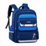 Sac à Dos Scolaire Style Kawaii Grand Volume Tissu Imperméable Bleu SACKDS07B - حقيبة مدرسية بتصميم كاوايي