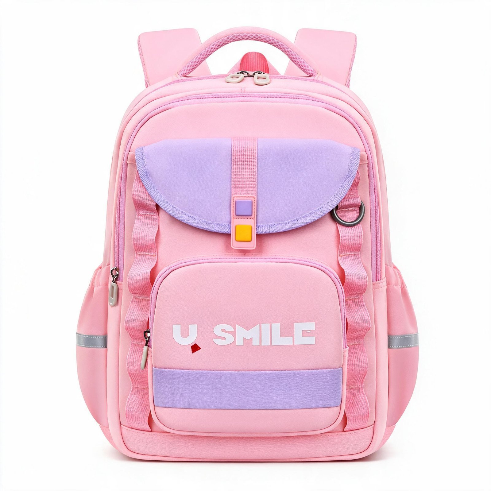 1785665203295_sy0q3i0d_2 Sac à Dos Scolaire pour Enfnats U-Smile Rose SACKDS09RS - حقيبة مدرسية للأطفال - الصورة 1
