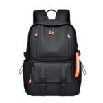 Sac à Dos Ergonomique et Imperméable Port USB Intégré Noir SACHM02N - حقيبة ظهر متعددة الوظائف للعمل والسفر مع منفذ شحن