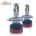 ⁦Ampoules LED pour Voiture M8 Pro 120W - Très Haute Luminosité 60 000 LM H4 - مصابيح للسيارات عالية الأداء إضاءة بيضاء⁩ - الصورة ⁦4⁩