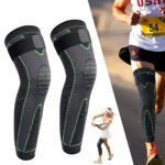Jambière de Compression Longue avec Sangle Réglable et Tricotage 3D 2Pcs - مشد الساق الكامل والمفصل مع حزام تثبيت 2 قطع