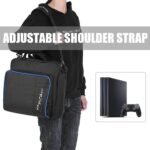 ⁦Sac a dos de transport en toile pour console PlayStation 4 , Slim, Pro⁩ - الصورة ⁦4⁩