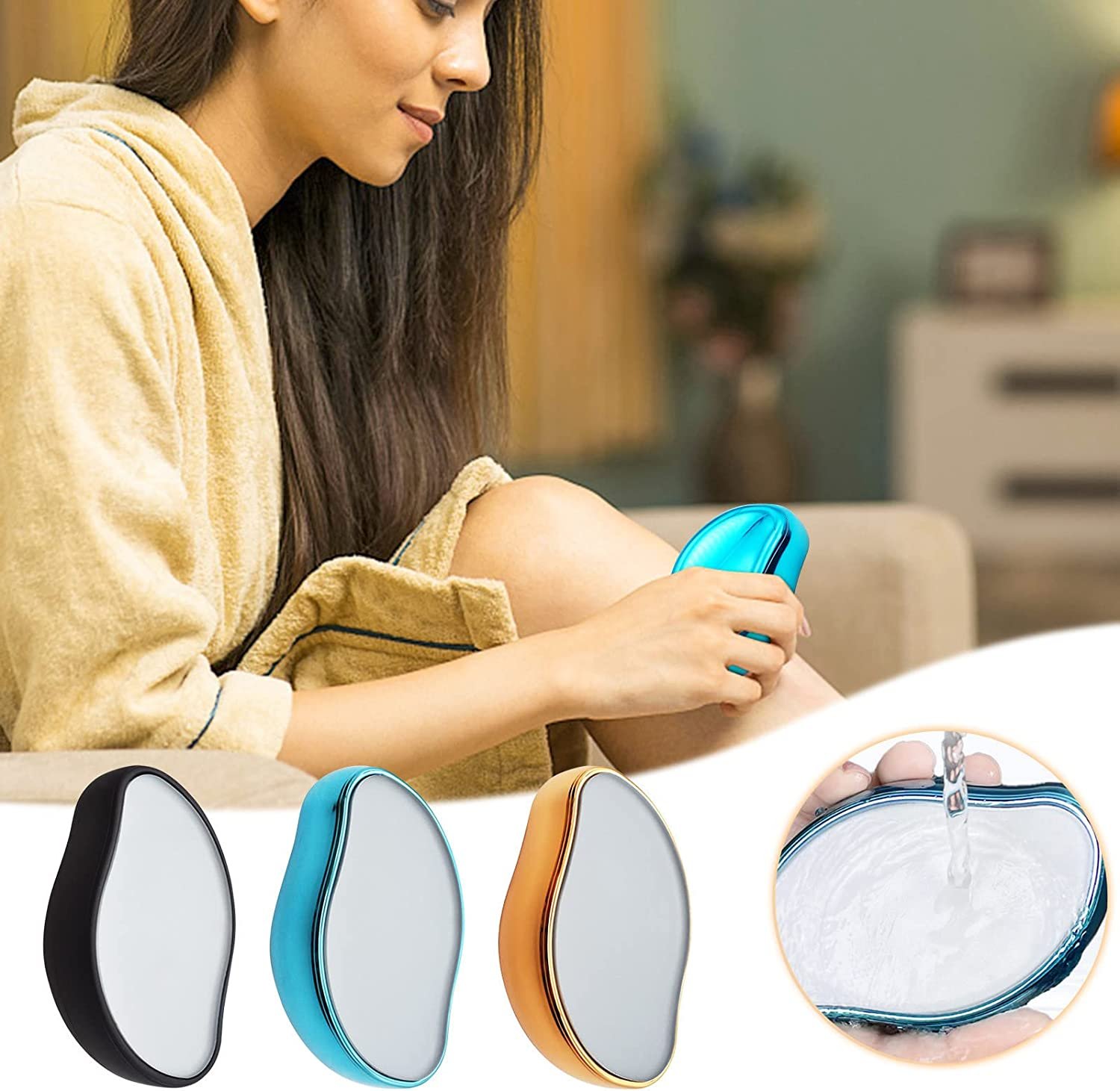 714kRfmwN2L._AC_SL1500_.jpg Gomme à épilation en cristal indolore magique - الصورة 1