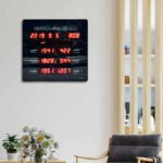 ⁦Horloge Islamic Digitale LED avec Heures de Prière AZ2326 – ساعة رقمية إلكترونية لمواقيت الصلاة⁩ - الصورة ⁦3⁩
