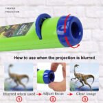 ⁦Projecteur Lampe de Poche pour Enfants avec 3 disques 24 Images - جهاز عرض الصور الملونة⁩ - الصورة ⁦2⁩