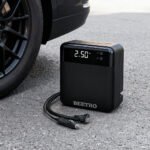 ⁦Compresseur de voiture écran LCD 100W 150psi BE0174 – جهاز ضغط العجلات للسياراة⁩ - الصورة ⁦4⁩