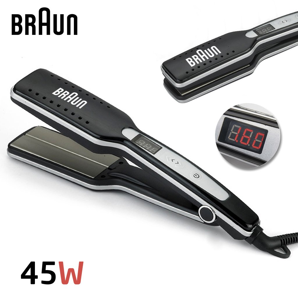 BRAUN-BR-3548-CNC_6t01-rc-2.jpg BRAUNE Lisseur a Vapeur Plaque Ceramique Pro - الصورة 1