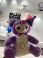 ⁦Peluche Kuromi Doudou Doux et Adorable – دمية أطفال⁩ - الصورة ⁦4⁩