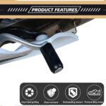 ⁦Protège Chaussures pour Moto en Caoutchouc Durable – أداة حماية الأحذية لسائقي الدراجات⁩ - الصورة ⁦5⁩