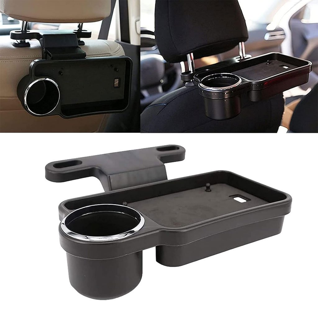 Cup-Car-cnc-1.jpg Porte-gobelet pliable pour siège auto arrière – حامل مشروبات للمقعد الخلفي - الصورة 1