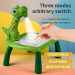 ⁦Projecteur de dessin Dino pour enfants avec 24 motifs colorés⁩ - الصورة ⁦3⁩