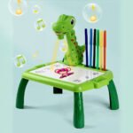 ⁦Projecteur de dessin Dino pour enfants avec 24 motifs colorés⁩ - الصورة ⁦2⁩