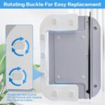 ⁦Nettoyeur de Vitres Magnétique Double Face avec Corde Antichute – ممسحة زجاج مغناطسية⁩ - الصورة ⁦5⁩