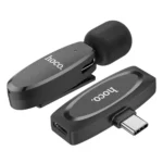 ⁦Hoco L15 Microphone Cravate Sans fil Type-C – ميكروفون لاسلكي أصلي⁩ - الصورة ⁦2⁩