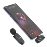 ⁦Hoco L15 Microphone Cravate Sans fil Type-C – ميكروفون لاسلكي أصلي⁩ - الصورة ⁦5⁩