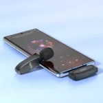 ⁦Hoco L15 Microphone Cravate Sans fil Type-C – ميكروفون لاسلكي أصلي⁩ - الصورة ⁦4⁩