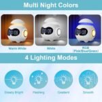 ⁦Réveil Émotionnel avec Veilleuse et Haut-Parleur Bluetooth – منبه مع ضوء ليلي ومكبر صوت بلوتوث⁩ - الصورة ⁦2⁩