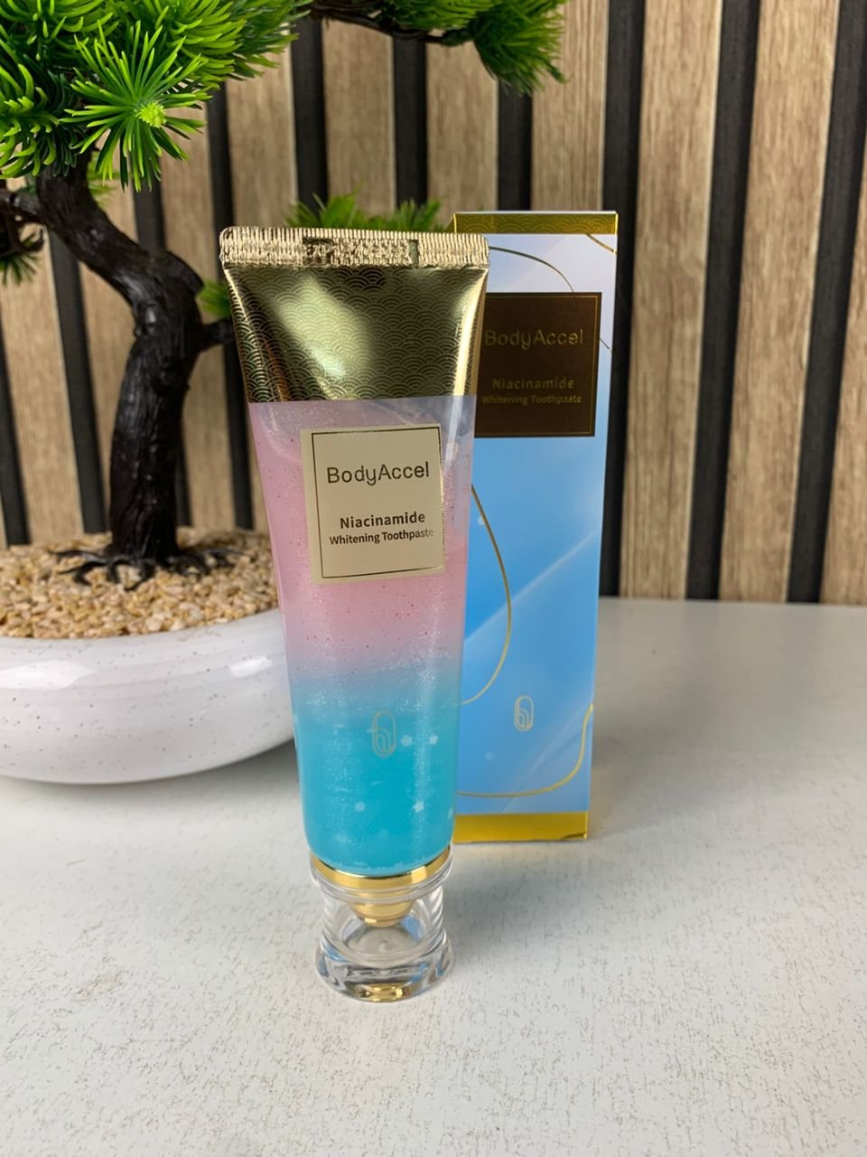 FIZ7 Dentifrice blanchissant à la niacinamide BodyAccel – معجون تبييض الأسنان - الصورة 1