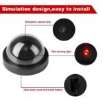 ⁦Caméra Factice de Surveillance Dôme avec LED Clignotante – كاميرا مراقبة وهمية مع ضوء⁩ - الصورة ⁦4⁩