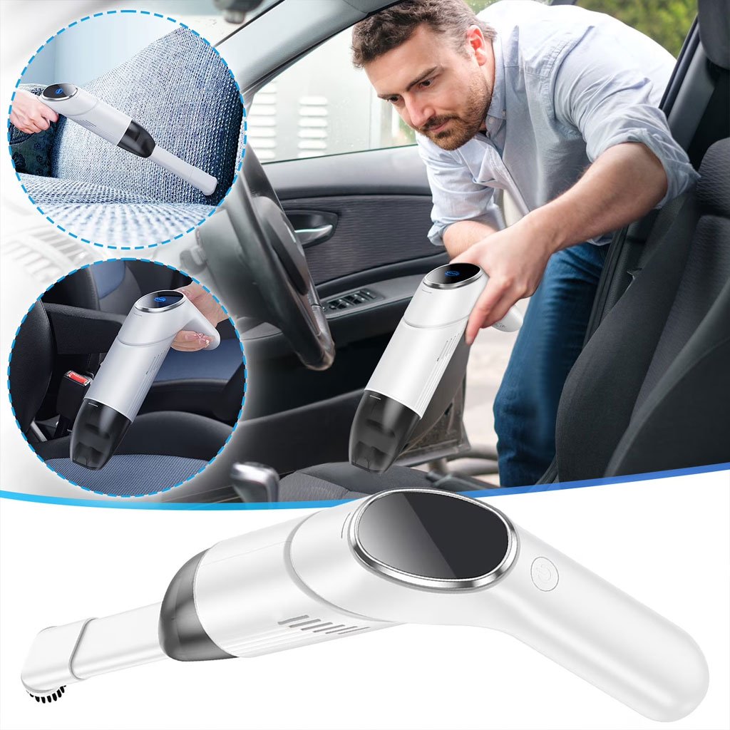 Foldable-Vaccum-cnc-1.jpg Aspirateur Pliable et Portable pour Voiture avec Éclairage LED – مكنسة كهربائية محمولة للسيارات - الصورة 1