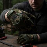 ⁦Gants Anti-dérapants pour moto avec conception d’amortissement – قفازات بخاصية اللمس وتصميم ممتص للصدمات⁩ - الصورة ⁦5⁩