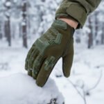 ⁦Gants Anti-dérapants pour moto avec conception d’amortissement – قفازات بخاصية اللمس وتصميم ممتص للصدمات⁩ - الصورة ⁦3⁩