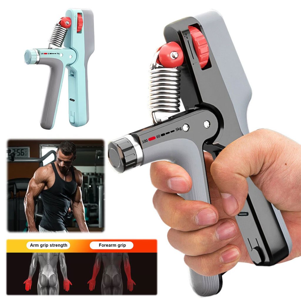 Gripper-cnc-2.jpg Poignée de renforcement de la poignée ergonomique avec compteur – جهاز تدريب عضلات اليد - الصورة 1