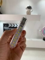 ⁦Porte Clé Mini-Lampe à LED USB – مصباح محمول بحجم صغير⁩ - الصورة ⁦4⁩
