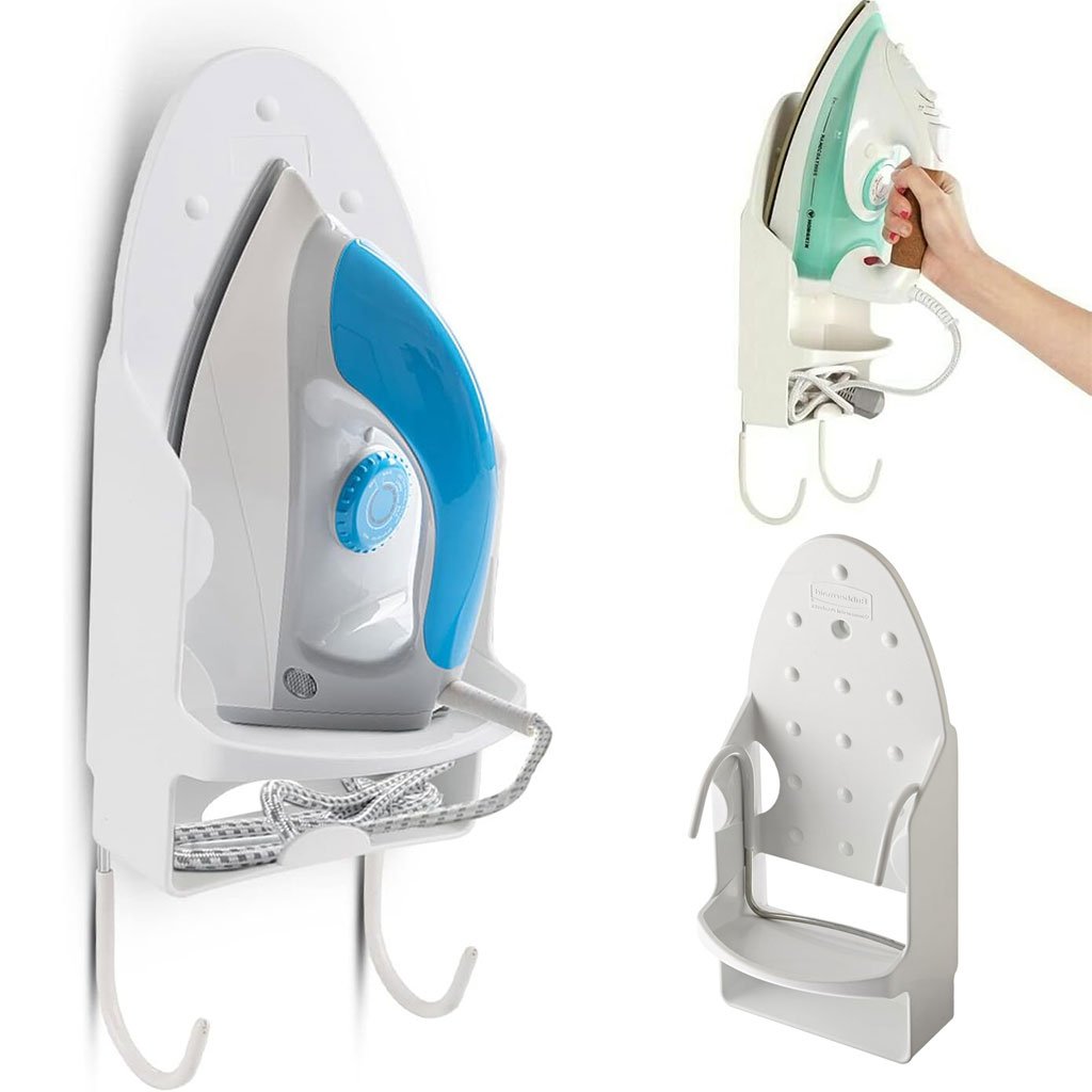 Iron-holder-cnc-1.jpg Support Mural pour Fer à Repasser – حامل المكواة اليدوية - الصورة 1