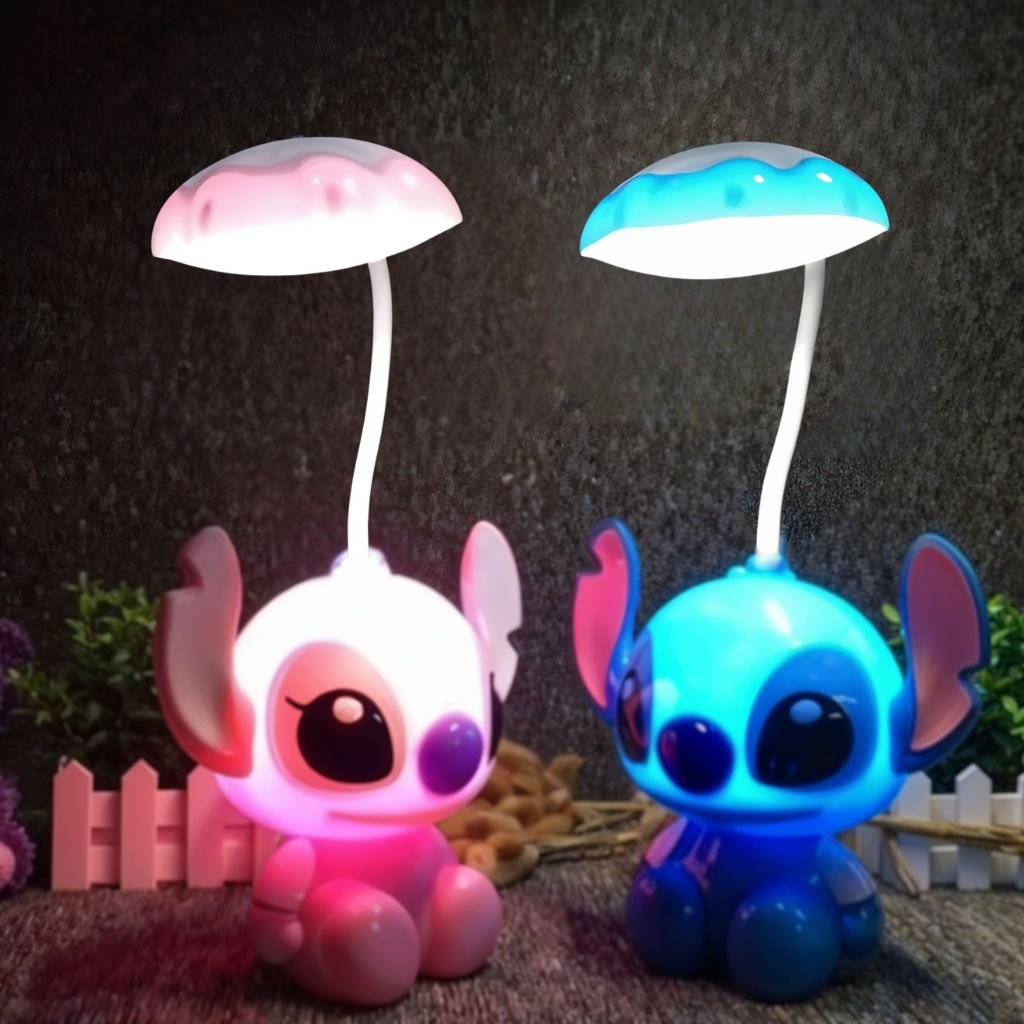 LD56001-CNC.jpg Lampe de Table LED Rechargeable Stitch – مصباح طاولة ستيتش - الصورة 1
