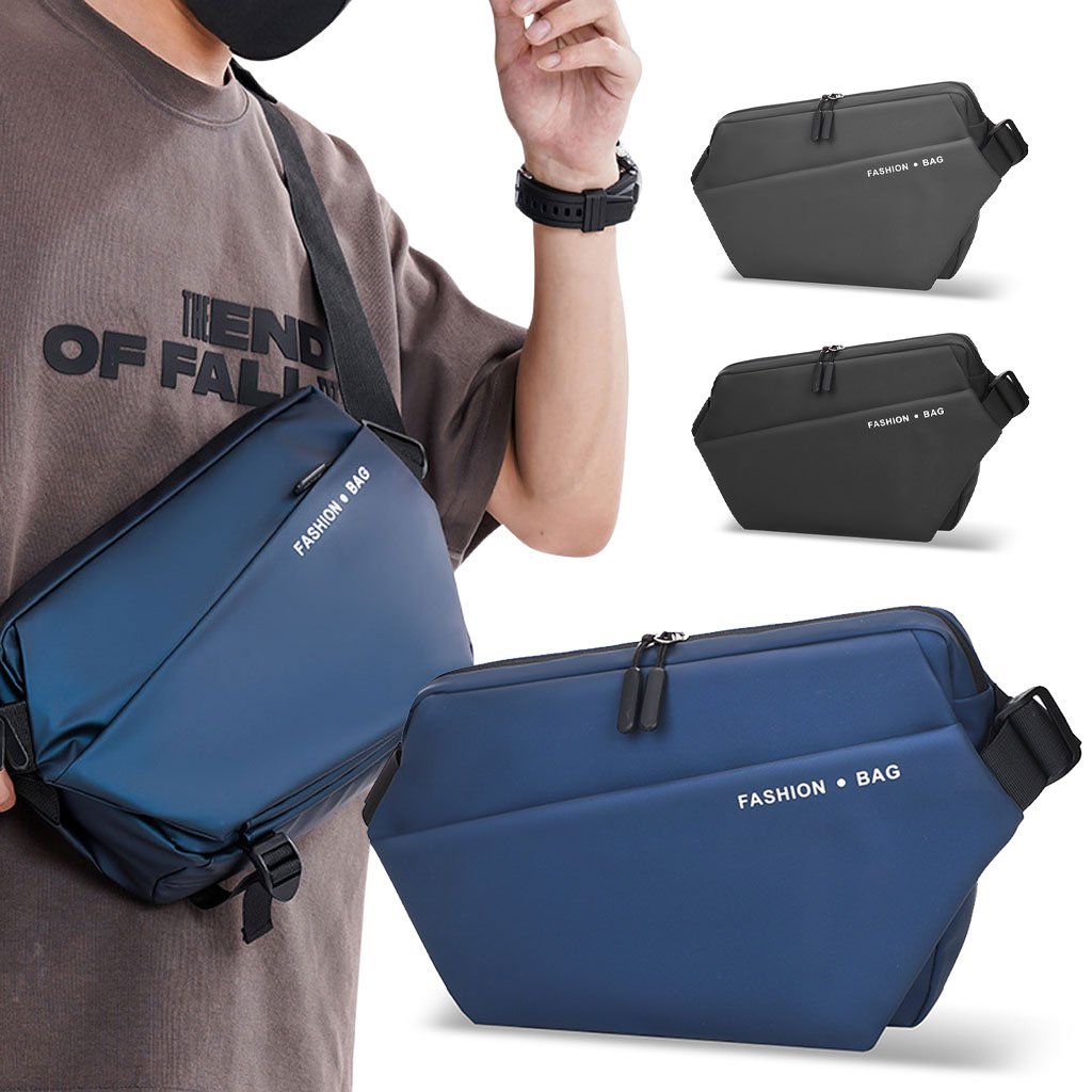 LX066-1.jpg Sac de Poitrine Fashion Bag pour hommes avec bandoulière LX066 – حقيبة أغراض رجالية - الصورة 1