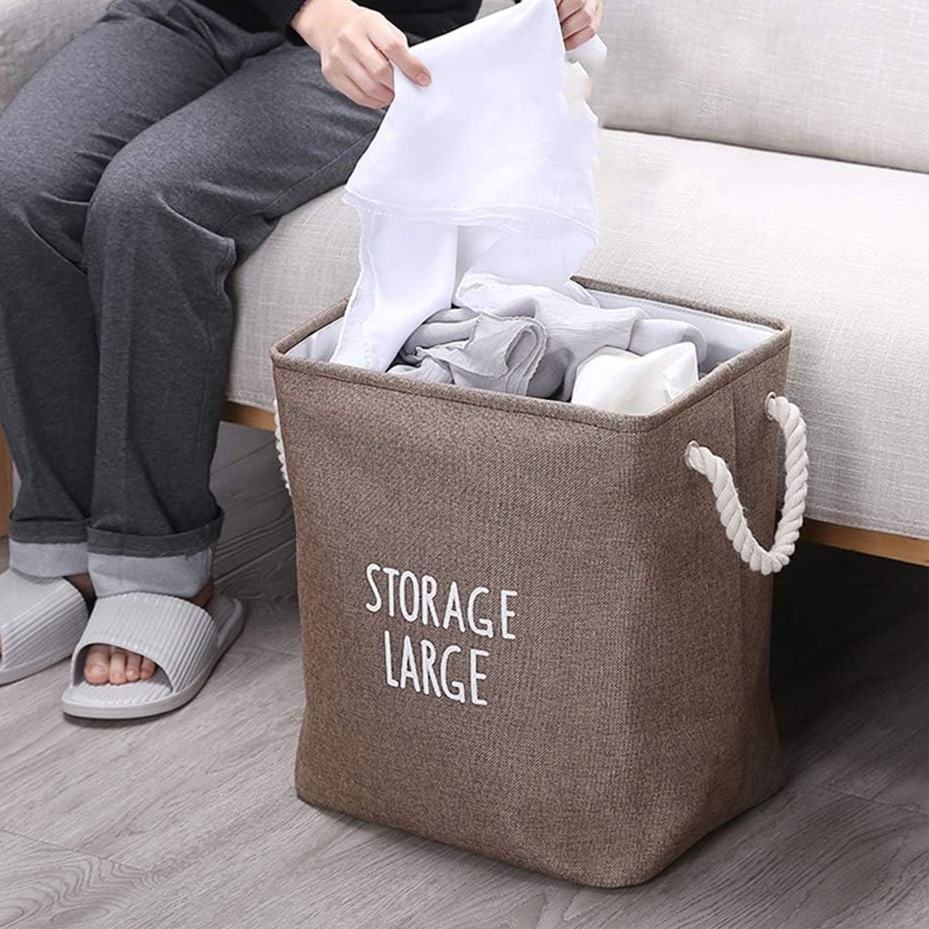 Laundry-bag-V3-cnc-2.jpg Panier à vêtements de grande capacité durable – سلة تجميع ملابس الغسيل - الصورة 1