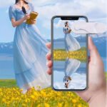 ⁦Miroir de Réflexion pour Caméra Arrière compatible avec tout les smartphones – مرآة تصوير عاكسة⁩ - الصورة ⁦4⁩