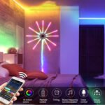 ⁦feux d’artifice App Smart Control IC Led RGB Light décoration de la maison⁩ - الصورة ⁦2⁩