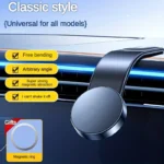 ⁦Support de Téléphone MagSafe Universel pour Voiture – حامل هواتف مغناطيسي⁩ - الصورة ⁦5⁩