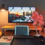 ⁦Lampe de Table fleur avec LED – مصباح طاولة زهور⁩ - الصورة ⁦2⁩