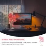 ⁦Lampe de Table fleur avec LED – مصباح طاولة زهور⁩ - الصورة ⁦5⁩