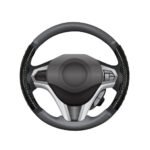 ⁦Couvre Volant Universel en Carbon Fiber 2Pcs⁩ - الصورة ⁦3⁩