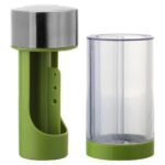 ⁦Moulin à Herbes Microplane en Acier Inoxydable 3en1 – مطحنة أعشاب⁩ - الصورة ⁦4⁩