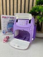 ⁦Tirelire Intelligente pour Enfants en forme de sac à dos Avec verrouillage par empreinte digitale – حصالة النقود الذكية على شكل حقيبة ظهر عصرية تجمع بين المرح والأمان⁩ - الصورة ⁦4⁩