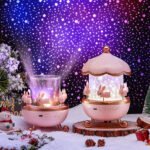 ⁦Projecteur ciel étoilé lapins rotation à 360° pour chambre d’enfants – جهاز تنويم الأطفال برسومات ملونة⁩ - الصورة ⁦4⁩